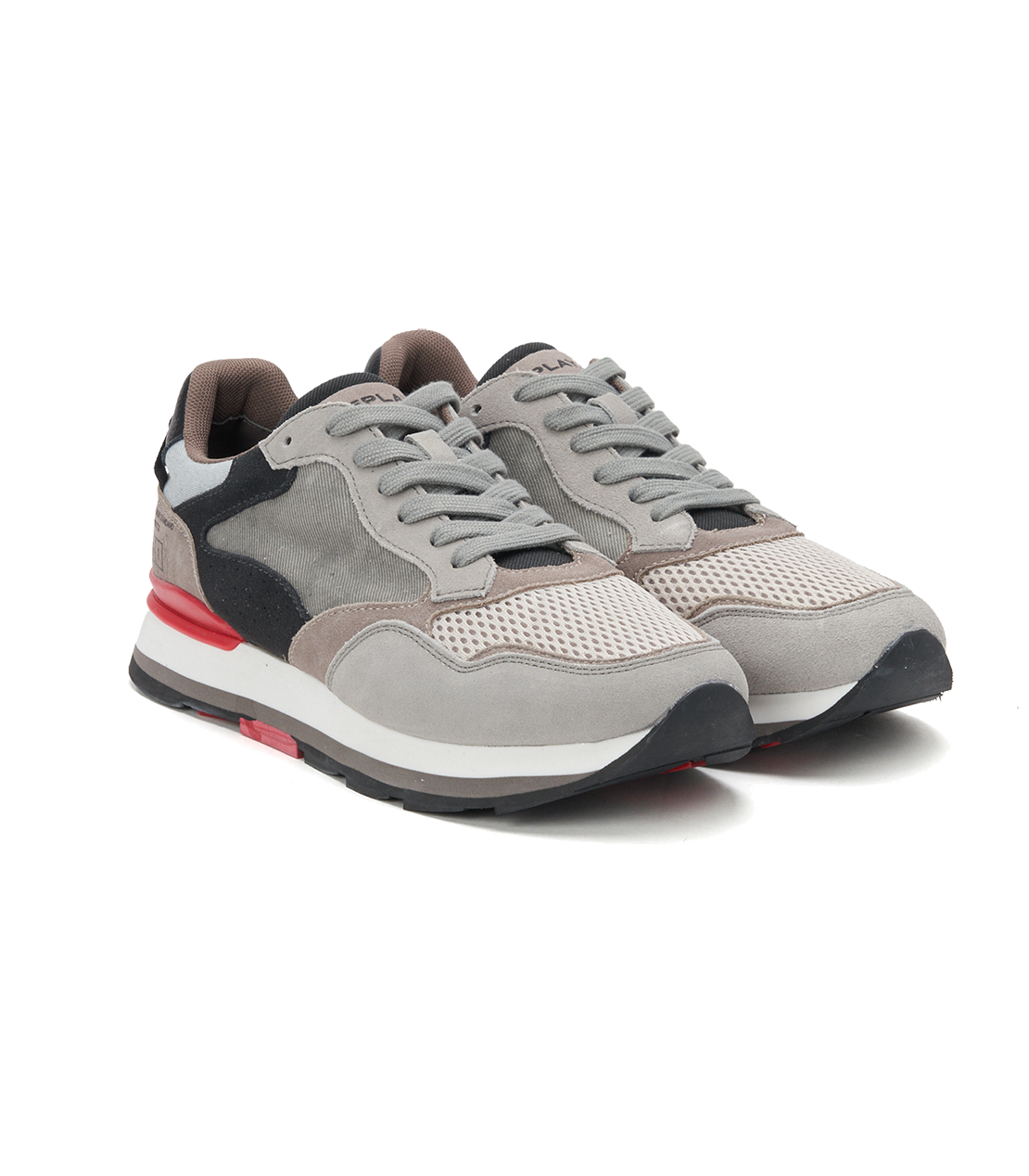 ARTHURスポーティカジュアルレースアップスニーカー 詳細画像 グレー 2